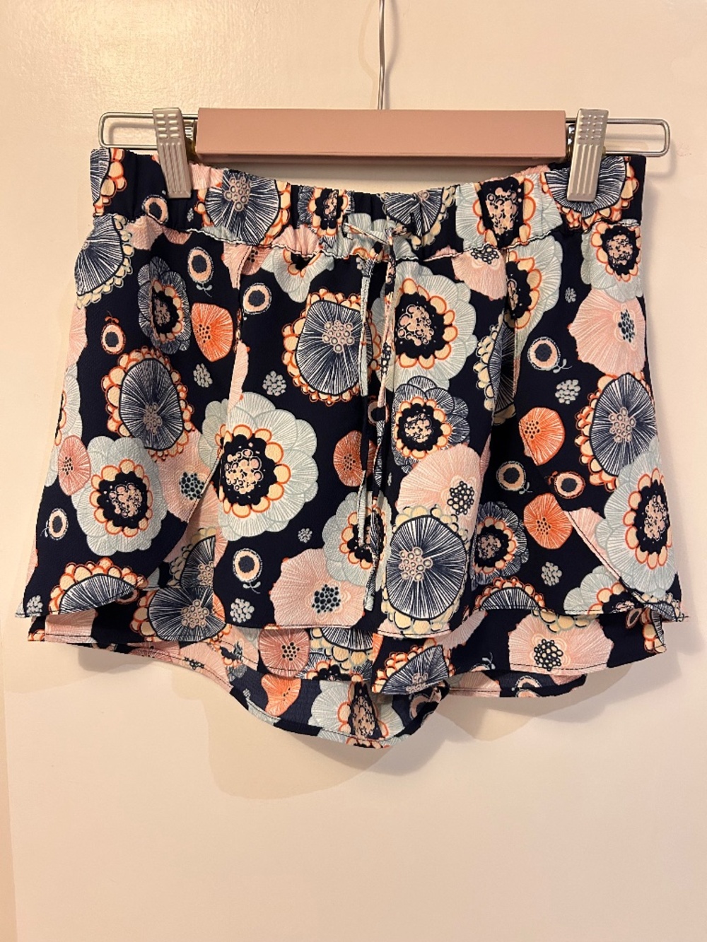 Zara floral skort XS